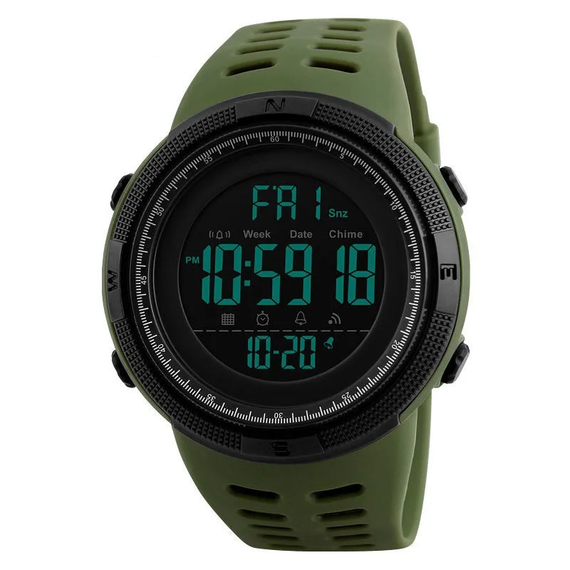 Reloj Deportivo Digital Multifunción con Luz LED